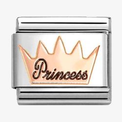 Nomination CLASSIC Rose Gold Princess Crown Charm 430202/34