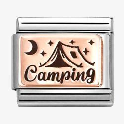 Nomination CLASSIC Rose Gold Camping Charm 430111/21