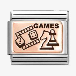 Nomination CLASSIC Rose Gold Chess Charm 430111/22