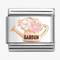 Nomination CLASSIC Rose Gold Gardening Watering Can Charm 430202/19