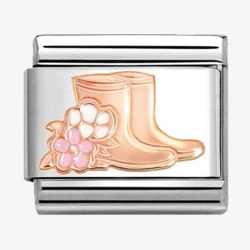 Nomination CLASSIC Rose Gold Wellies Charm 430202/20