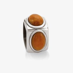 Nomination Cubiamo Stones Red Aventurine Cube Charm 163302/030