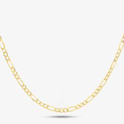 9ct Yellow Gold 16 Inch Figaro Chain HF070-16