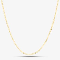 9ct Yellow Gold Mini Curb Chain SUFC-190-9Y