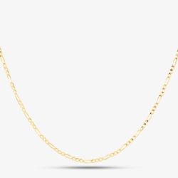 9ct Yellow Gold 20 Inch Fine Figaro Chain SFFP-150-9Y-20