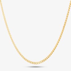 9ct Yellow Gold 18 Inch Flat Curb Chain 1.13.5864