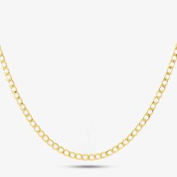 9ct Yellow Gold 22 Inch Curb Chain HC070-22