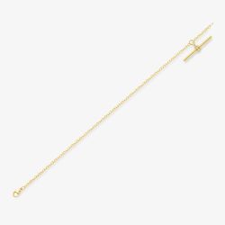 9ct Yellow Gold T-Bar Belcher Bracelet CA023-07