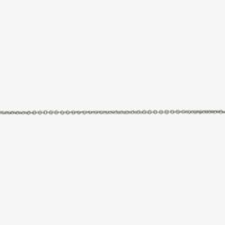 9ct White Gold 16inch Trace Chain W12T16