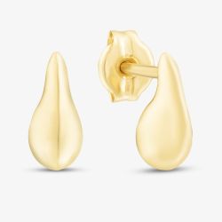 9ct Yellow Gold Mini Teardrop Stud Earrings 1.55.9534