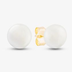 9ct Yellow Gold Freshwater Pearl Stud Earrings EOZ107CM