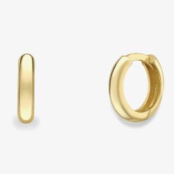 9ct Gold Small Huggie Hoop Earrings 120525128837