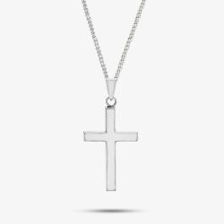 Sterling Silver Plain Cross Pendant 8.64.1983