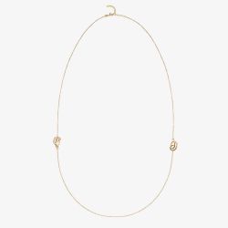 Fei Liu Serenity Opera Gold Plated Long Necklace SER-925G-102-0000