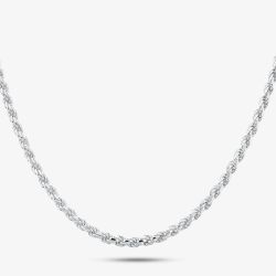 Silver Rope Chain SDCR-320-AG