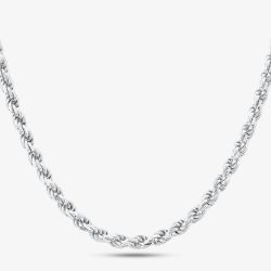 Silver Rope Chain SDCR-430-AG
