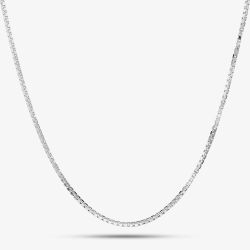 Silver 18 Inch Box Chain SVBP-150-AG-18