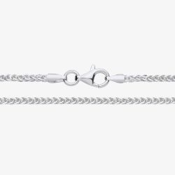 Sterling Silver 18 Inch Spiga Chain S1136-18