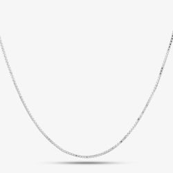 Sterling Silver 18 Inch Box Chain VD4DC080/0.45