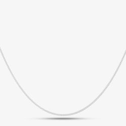 Sterling Silver Open Curb Chain Necklace 8.13.0033