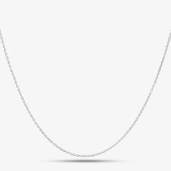 Silver 18in Prince of Wales Chain 8.12.0014