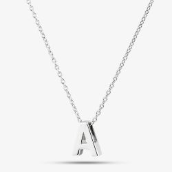 Sterling Silver A Initial Pendant CN2583AX11800R1