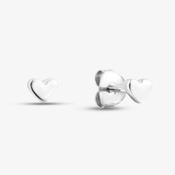 Sterling Silver Mini Heart Stud Earrings CEC3801XX0000R1