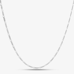 Silver 18 Inch Figaro Chain 8-15-0254