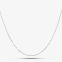 Silver 18 Inch Box Chain 8-16-0034