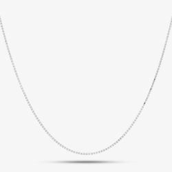 Silver 20 Inch Box Chain 8-16-0035