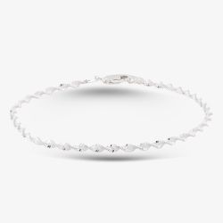 Sterling Silver 7.5 Inch Twist Bracelet 8.29.3672