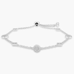 Rosa Lea Pave Squares & Circles Bracelet AM-2THB017704