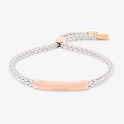 Rosa Lea Grey Cord Bar Toggle Bracelet AM-2THB033606