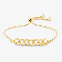 Rosa Lea Open Circle Toggle Bracelet AM-THB034306