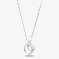 Rosa Lea Pave Intertwined Pears Pendant BJ-P3187CRG0.5