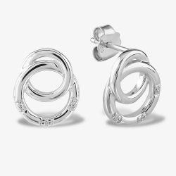 Rosa Lea Double Ring Earrings BJ-E2781C