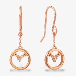 Rosa Lea Centrepoint Dropper Earrings BJ-E3301CRRG0.5(T)