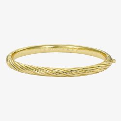 Ted Baker MELISSA Gold Tone Plated Twist Bangle TBJ4185-02-03