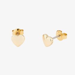 Ted Baker HARLY Gold Tone Tiny Heart Stud Earrings TBJ872-02-03
