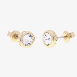 Ted Baker SINAA Gold Tone Crystal Stud Earrings TBJ1084-02-02