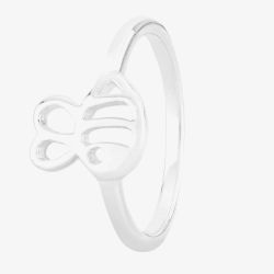 Fleur Kids Sterling Silver Open Bee Ring AZR230404
