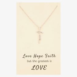 Sentiments The Greatest is Love Pendant 18139S