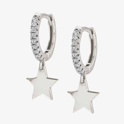 Nomination CHIC&CHARM Star Crystal Huggie Hoops 148604/015