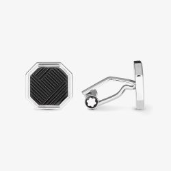 Montblanc Octagonal Extreme Pattern Cufflinks 130992