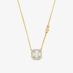 Michael Kors Brilliance Gold Plated Cubic Zirconia Pendant MKC1843710