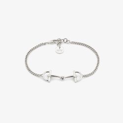 Gucci Staffa Sterling Silver Bracelet YBA875963001