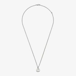Gucci Gucci Interlocking Sterling Silver Necklace YBB79635500100U