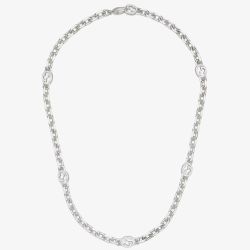 Gucci Interlocking Chain Necklace YBB75970300100U