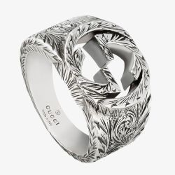 Gucci Interlocking 'G' Paisley Ring YBC455302001