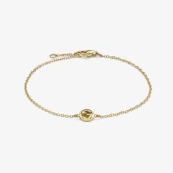 Gucci Interlocking 18ct Yellow Gold Chain Bracelet YBA874207